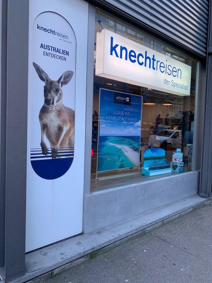 knecht reisen ag, Aeschengraben in Basel