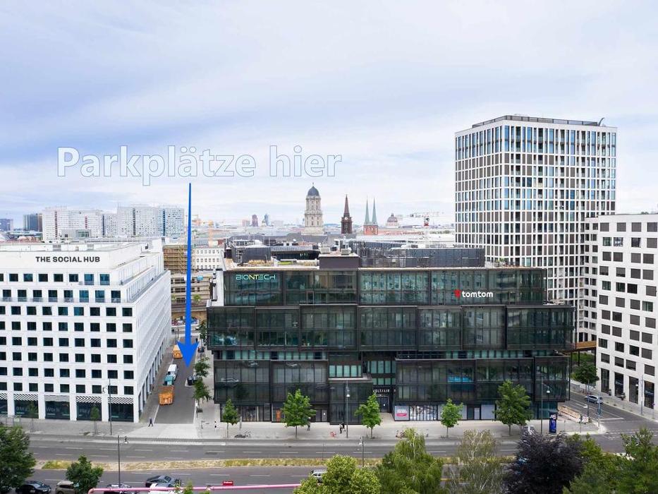 ampido Parkplatz, Dircksenstraße in Berlin