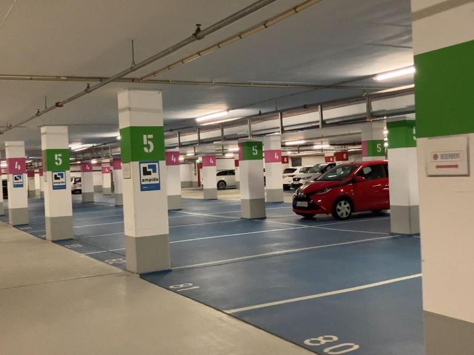 ampido Parkplatz, Haidenauplatz in München