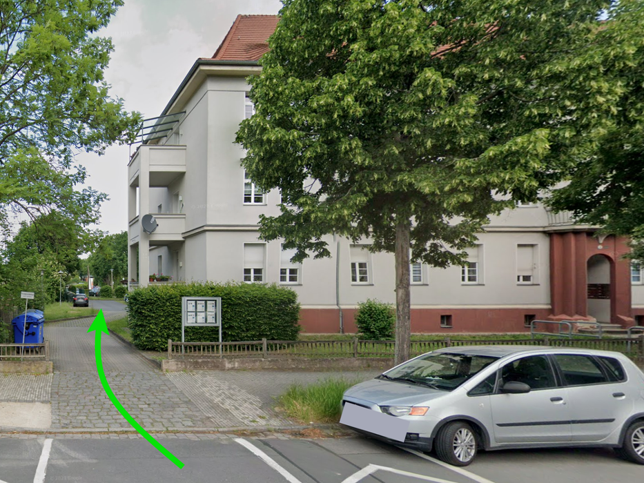 ampido Parkplatz, Charlottenstraße in Dresden