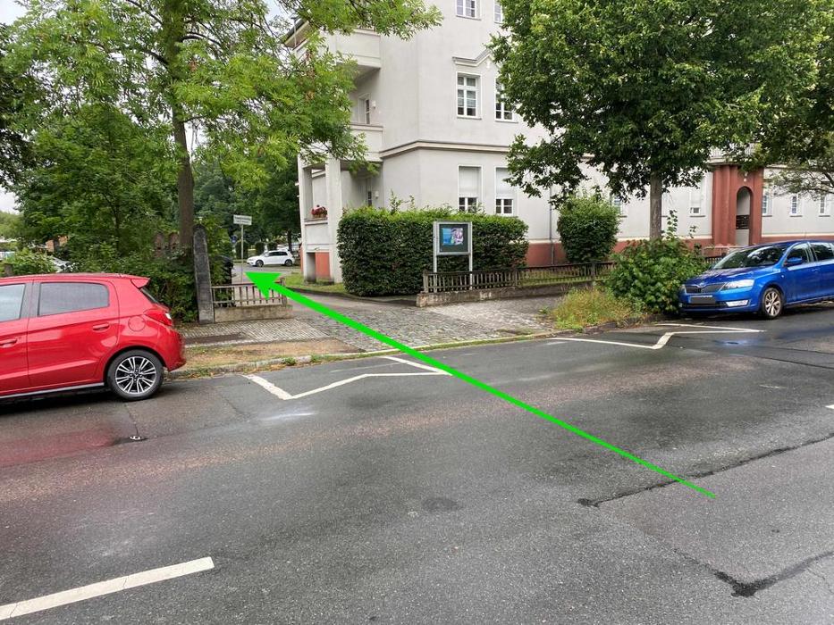 ampido Parkplatz, Charlottenstraße in Dresden
