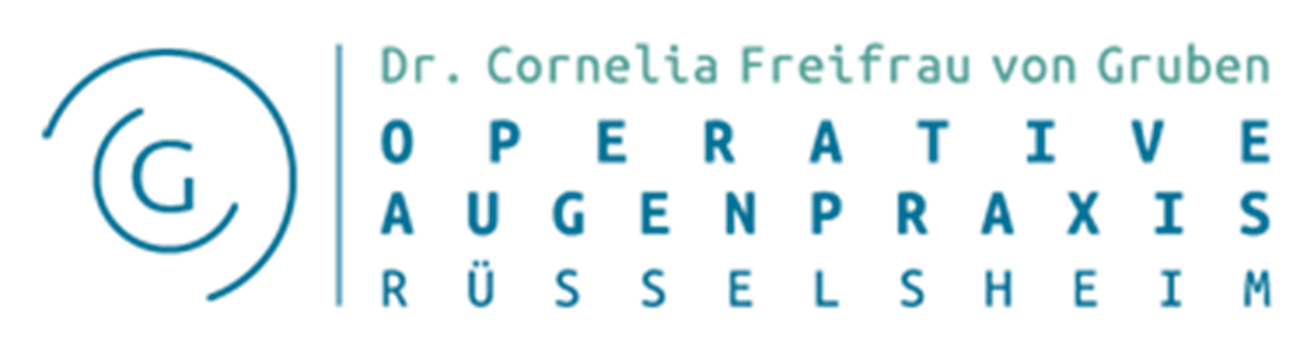 Logo Operative Augenpraxis Rüsselsheim Augenarzt Dr. Cornelia Freifrau von Gruben Logo Operative Augenpraxis Rüsselsheim Augenarzt Dr. Cornelia Freifrau von Gruben