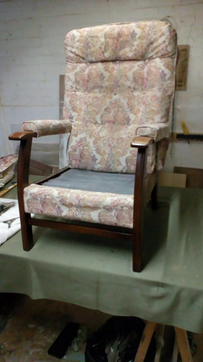 Before upholstery.