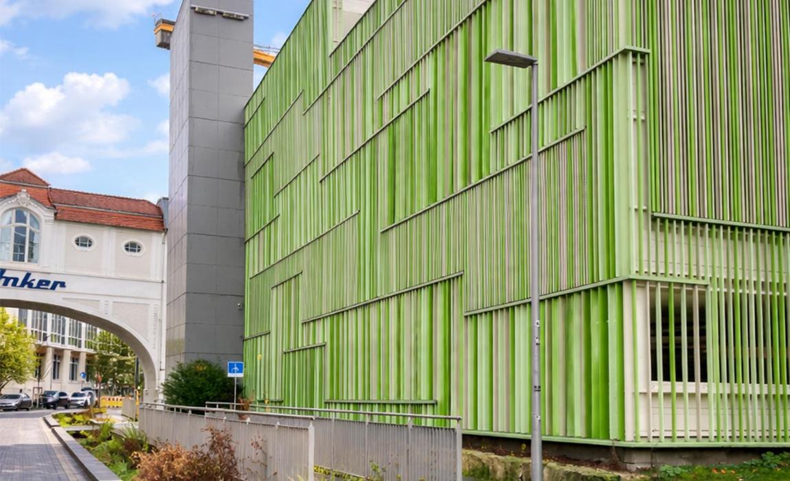 CONTIPARK Parkhaus Ankergärten, Ravensberger Straße in Bielefeld