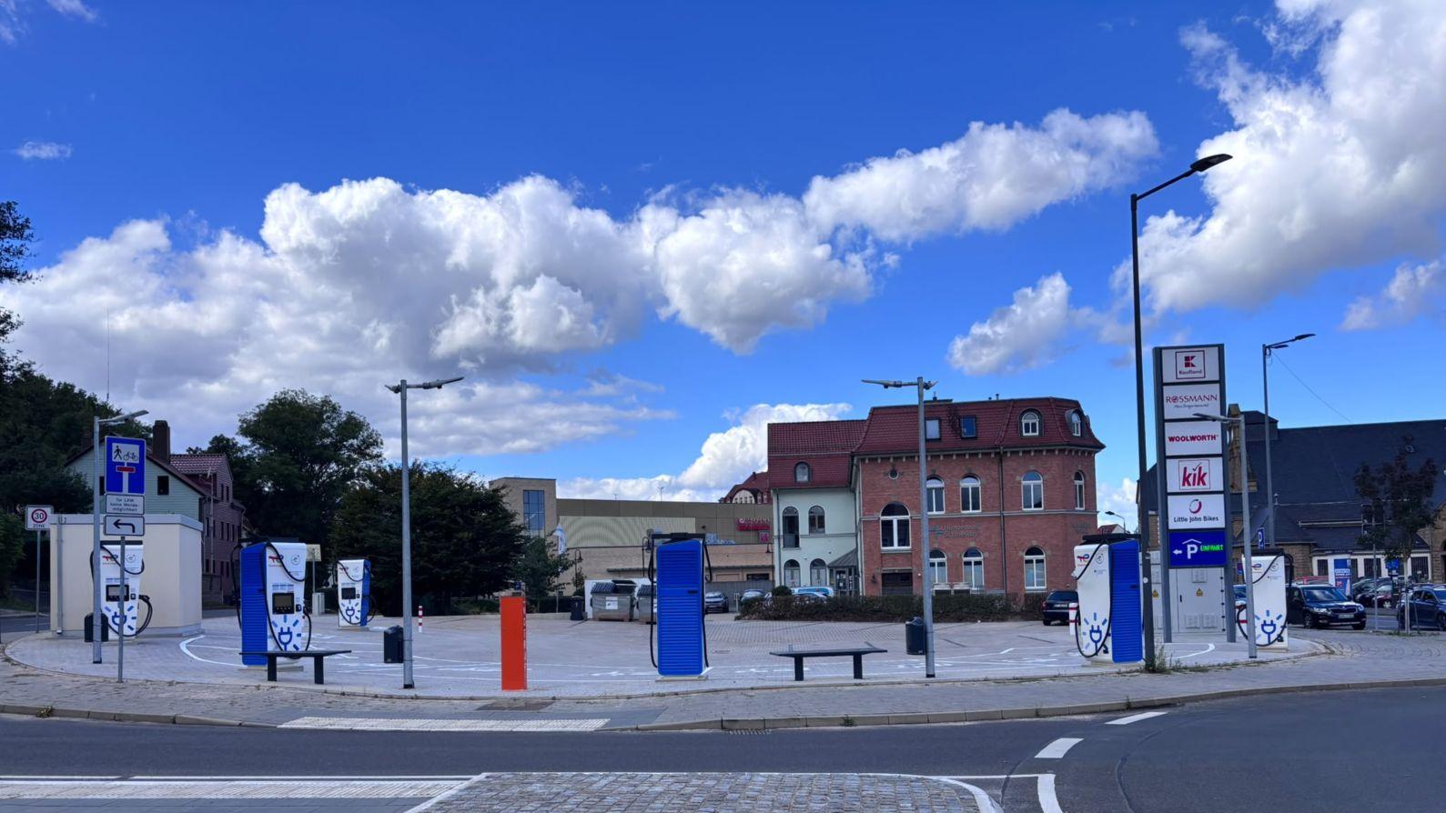 TotalEnergies Charging Station, Bahnhofstrasse in Eisenach