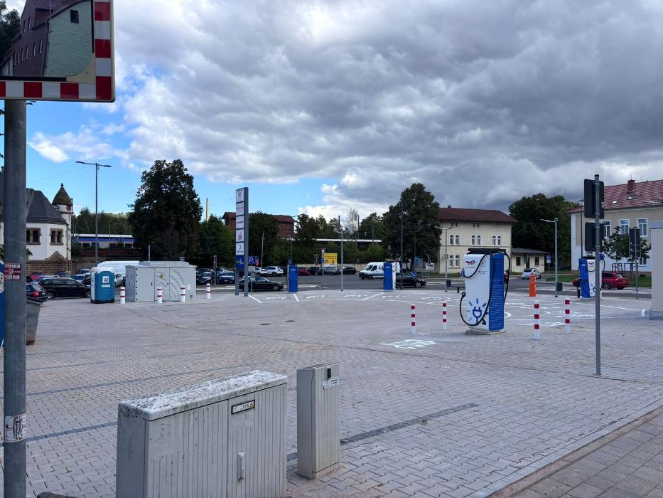 TotalEnergies Charging Station, Bahnhofstrasse in Eisenach