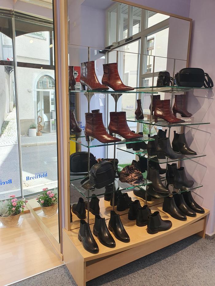 Schuhhaus Breitfeld, Haldenstraße in Riedlingen