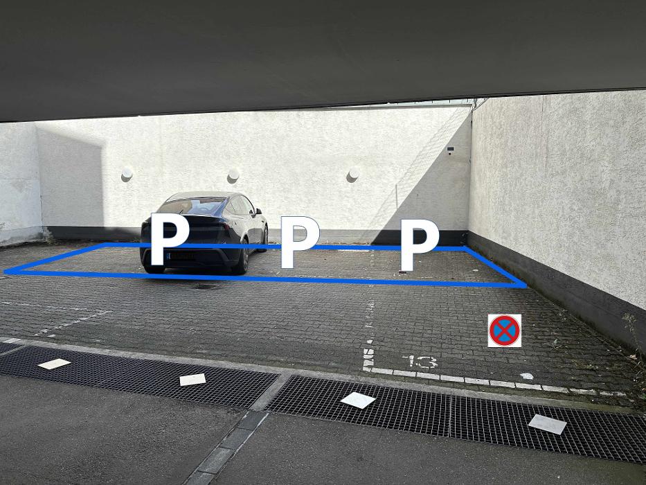 ampido Parkplatz, Friedrichstraße in Köln