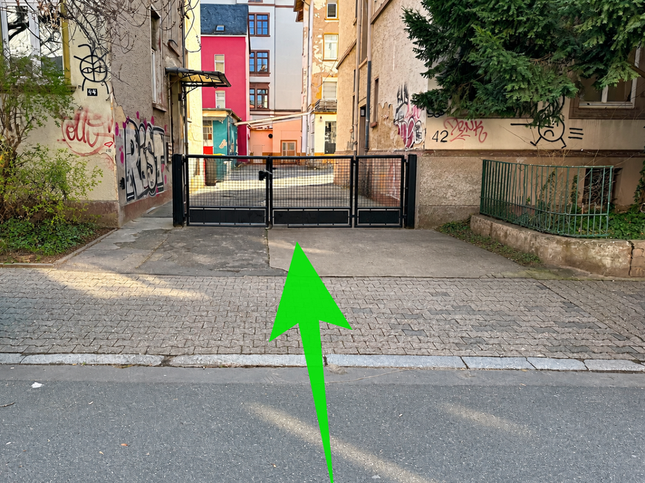 ampido Parkplatz, Uhlandstraße in Frankfurt am Main