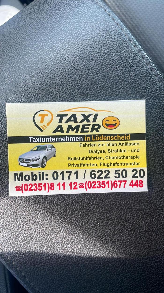 Taxi Amer Lüdenscheid, An der Steinert in Lüdenscheid