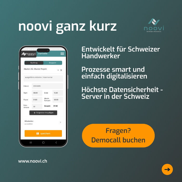 Noovi Software Solutions AG, Kantonsstrasse in Horw