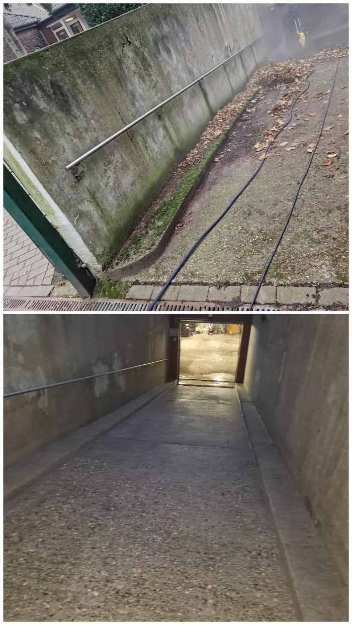 JustSec Gebäudeservice, Auf dem Damm in Meiderich/Beeck