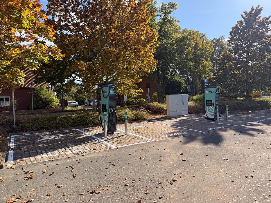 Eliso-Ladestation, Mindener Landstraße in Nienburg (Weser)