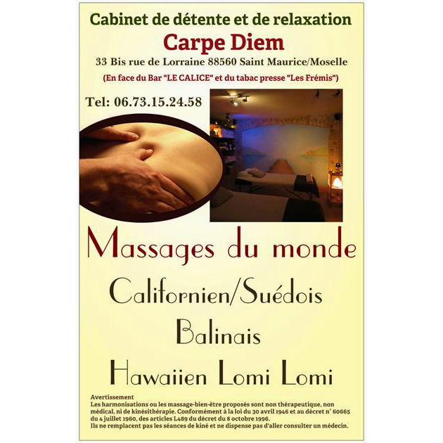 cabinet carpe diem : thérapies esséniennes- Égyptiennes. massage