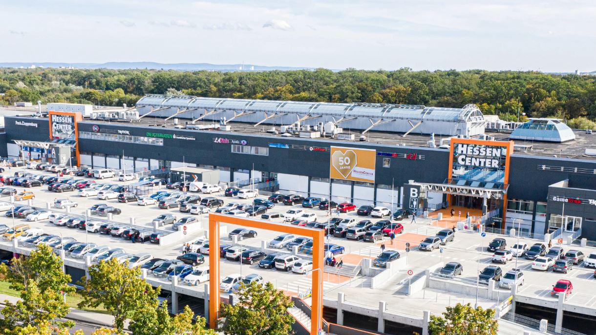 Hessen-Center Frankfurt, Borsigallee in Frankfurt am Main