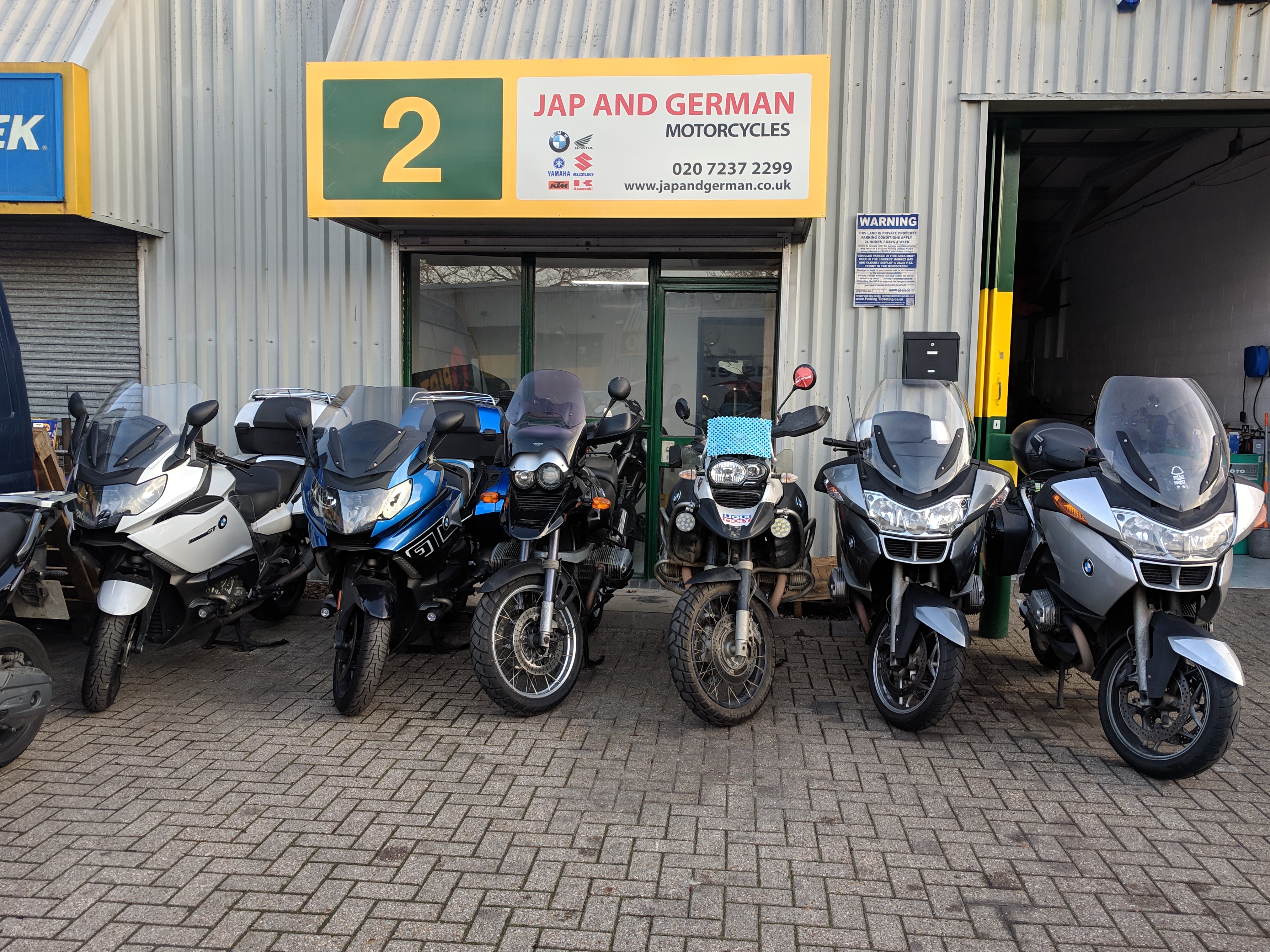 Jap & German Motorcycles Isleworth 020 7237 2299