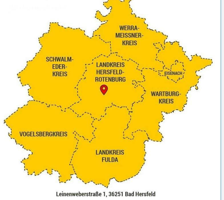 Immobiliengutachter und Immobilienmakler, Leinenweberstraße in Bad Hersfeld