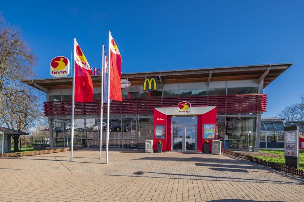 McDonald's, Raststätte Aichen Nord in Nellingen