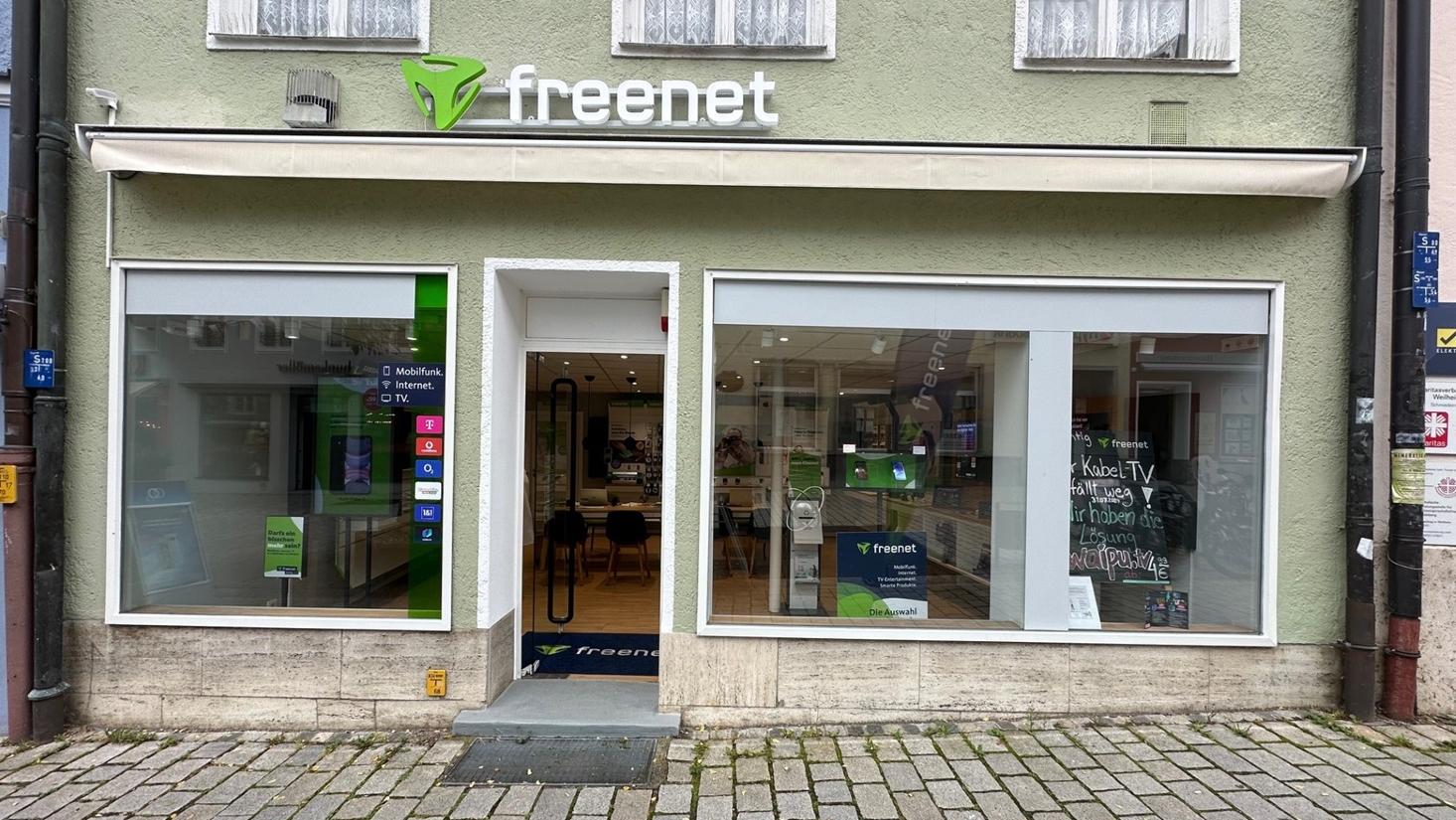 freenet Shop, Schmiedstraße in Weilheim in Oberbayern