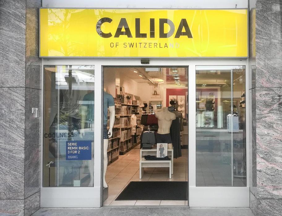 CALIDA Store, Bahnhofstrasse in Buchs