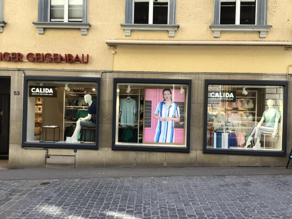 CALIDA Store, Neugasse in St. Gallen