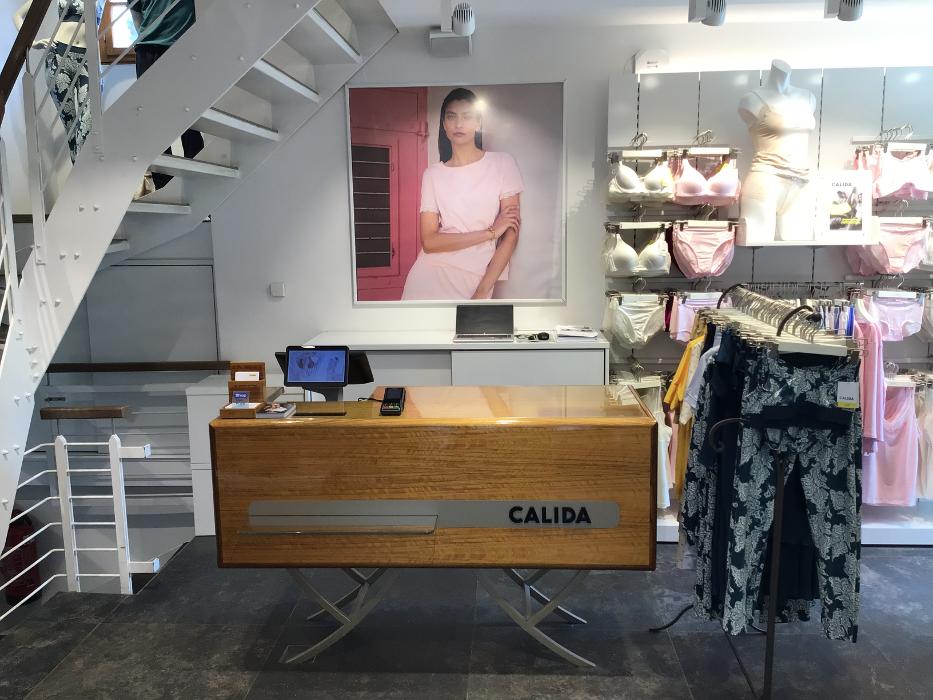 CALIDA Store, Bahnhofstrasse in Zermatt