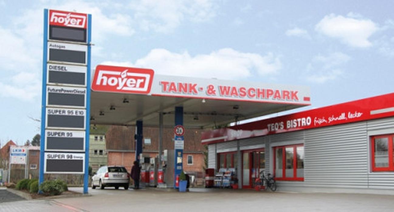 Hoyer Tank-Treff, Verdener Straße in Visselhövede