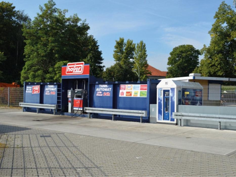 Hoyer Automatenstation, Kopenhagener Straße in Berlin