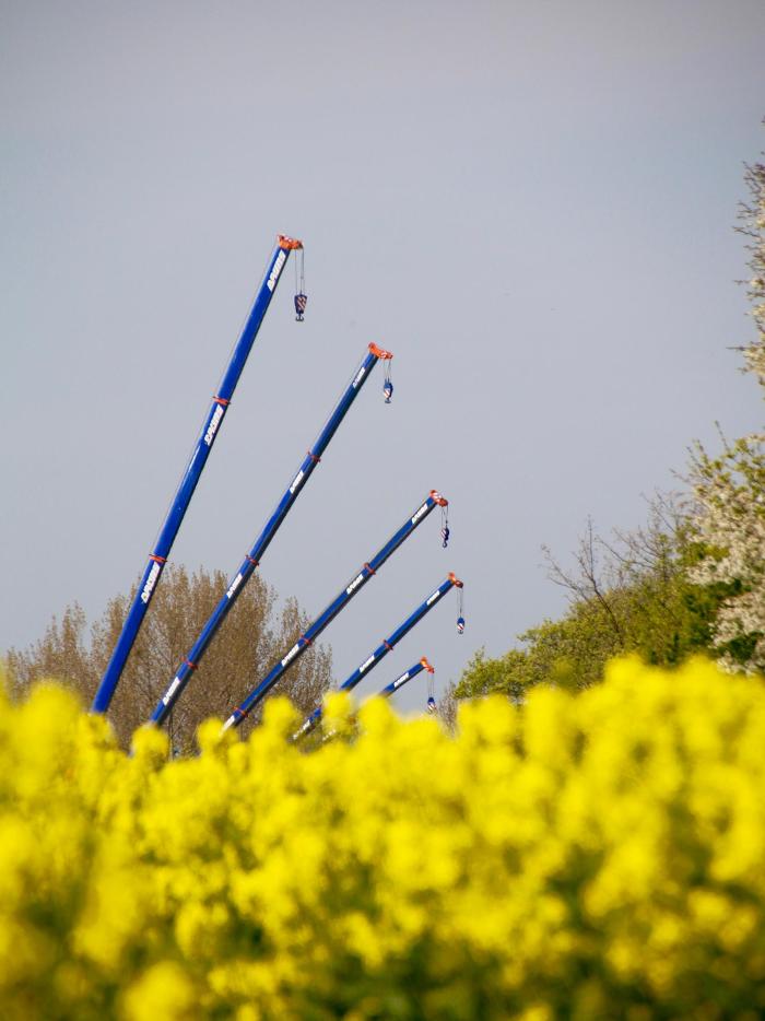 BKL Baukran Logistik GmbH, Brückenstraße in Giesen