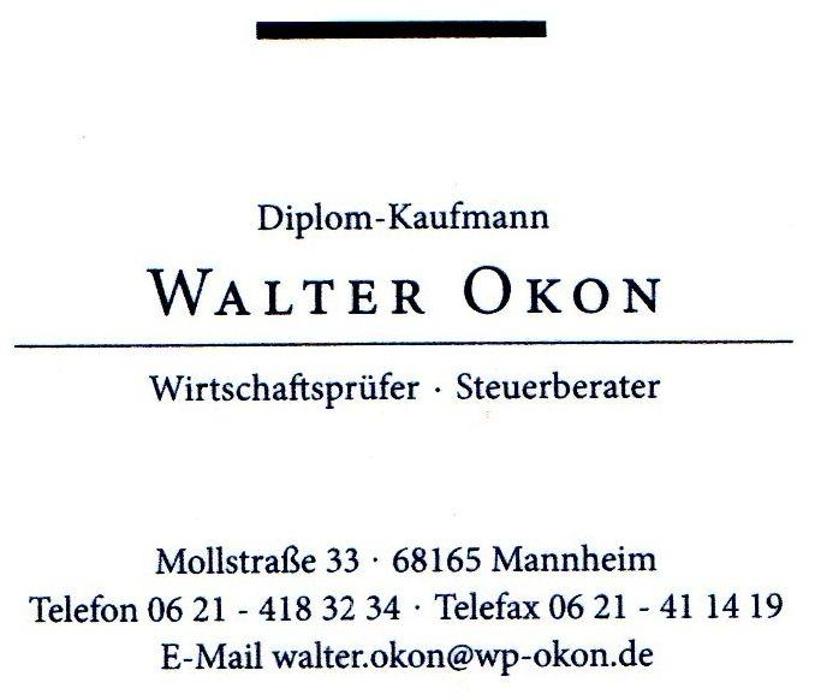 Walter Okon Wirtschaftsprüfer, Steuerberater