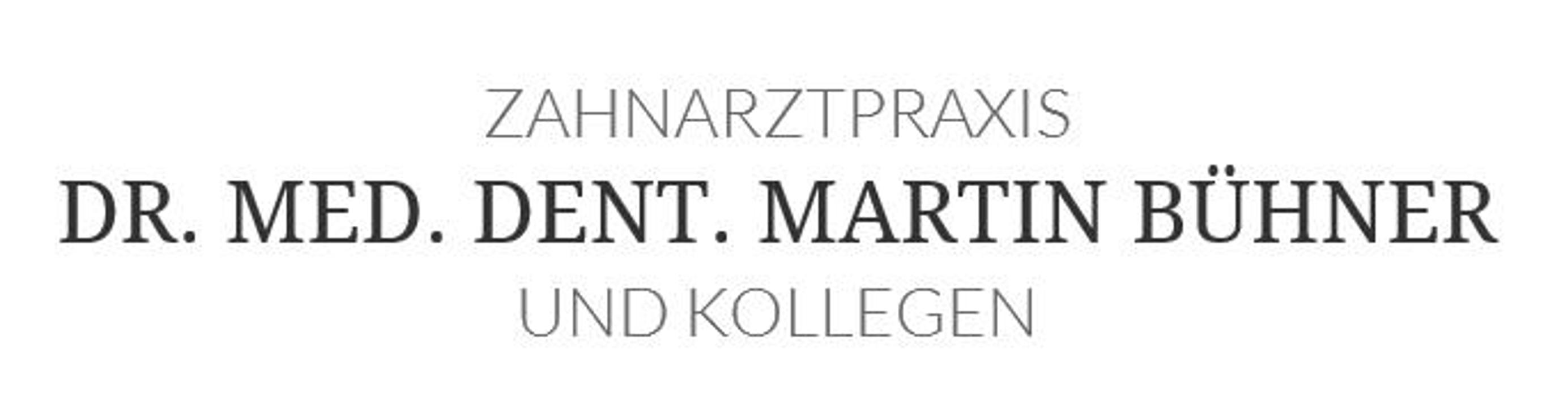 Dr. med. dent. Martin Bühner