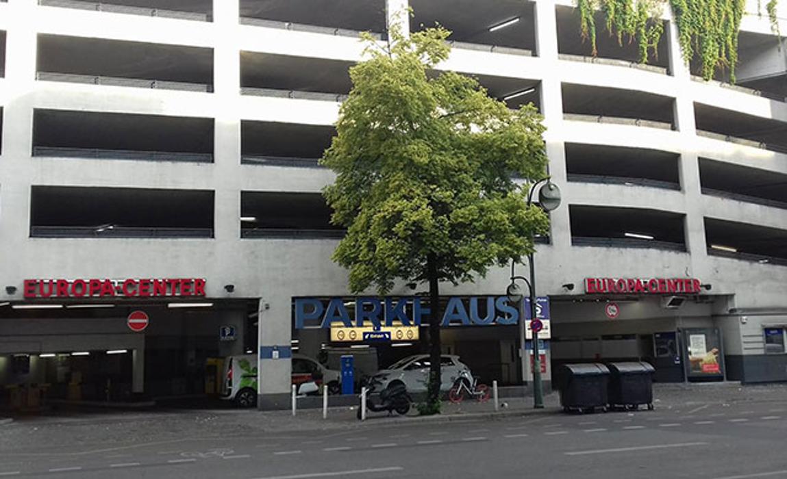 CONTIPARK Parkhaus Europa-Center, Nürnberger Straße in Berlin