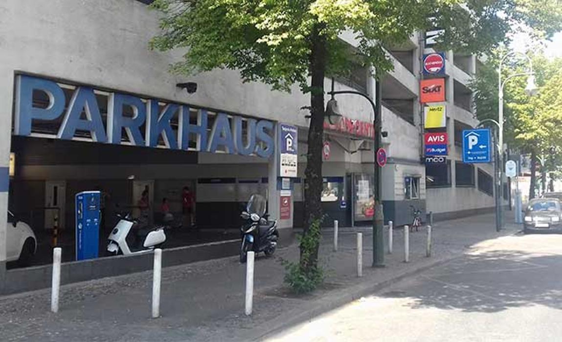 CONTIPARK Parkhaus Europa-Center, Nürnberger Straße in Berlin