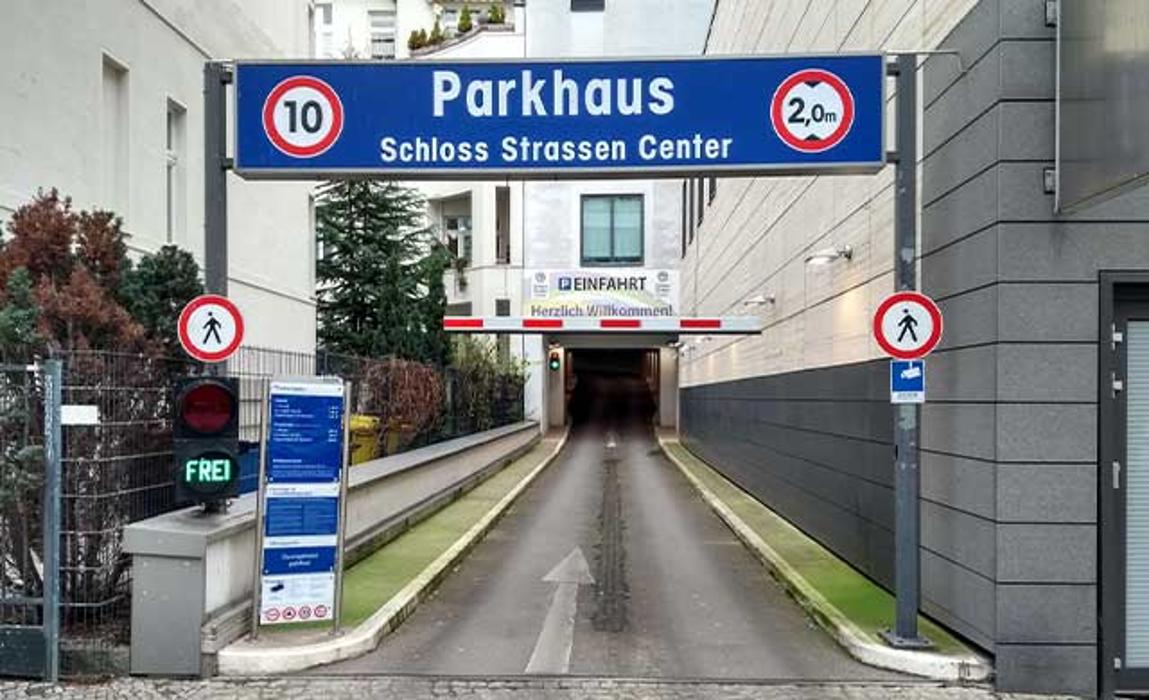 CONTIPARK Parkhaus Schloss-Straßen-Center, Bornstraße in Berlin