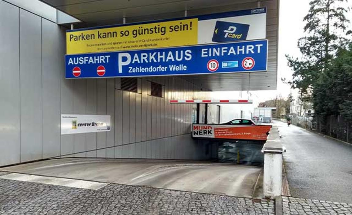 CONTIPARK Tiefgarage Zehlendorfer Welle, Clayallee in Berlin