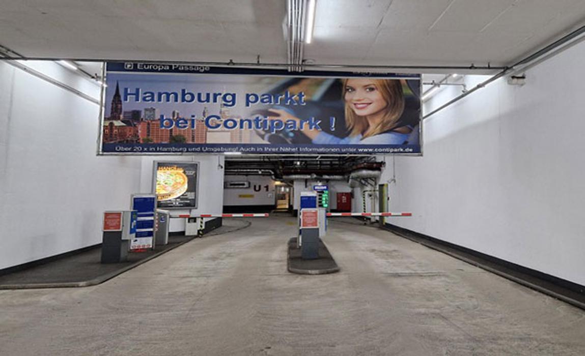 CONTIPARK Tiefgarage Europa Passage, Hermannstraße in Hamburg