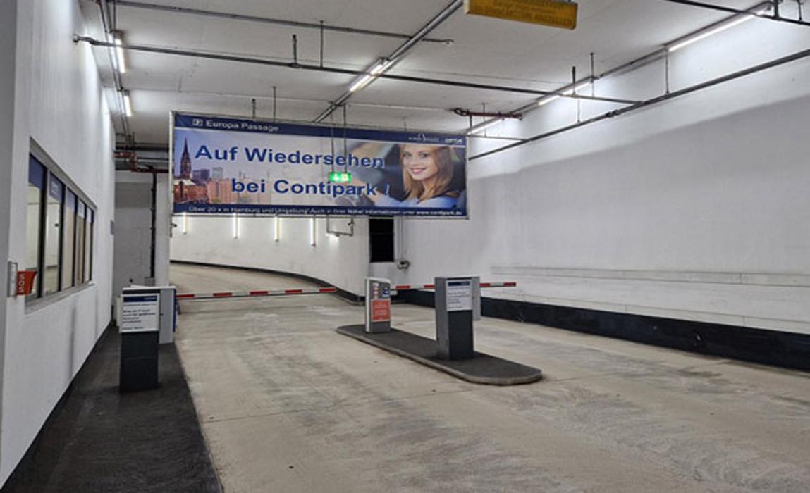 CONTIPARK Tiefgarage Europa Passage, Hermannstraße in Hamburg