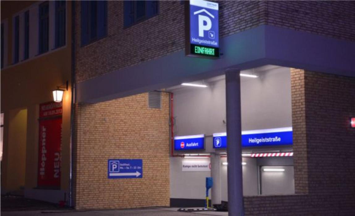 CONTIPARK Tiefgarage Heilgeiststraße, Heilgeiststraße in Stralsund