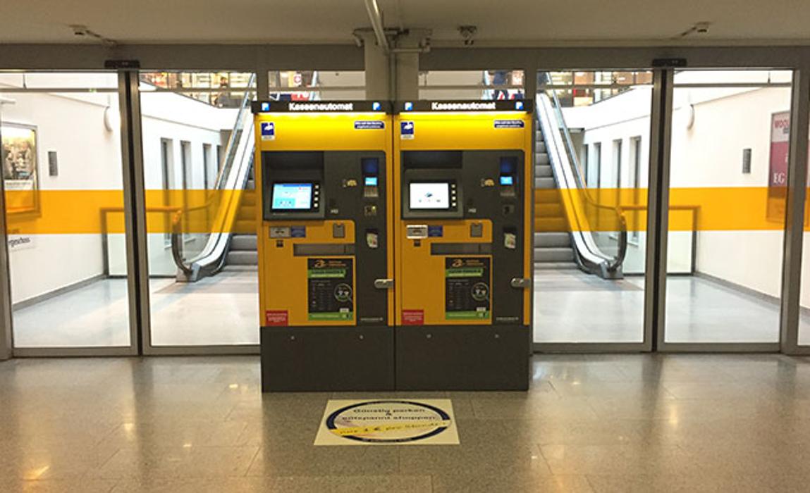 CONTIPARK Parkhaus Freiburg Zentrum Oberwiehre, Schwarzwaldstraße in Freiburg im Breisgau