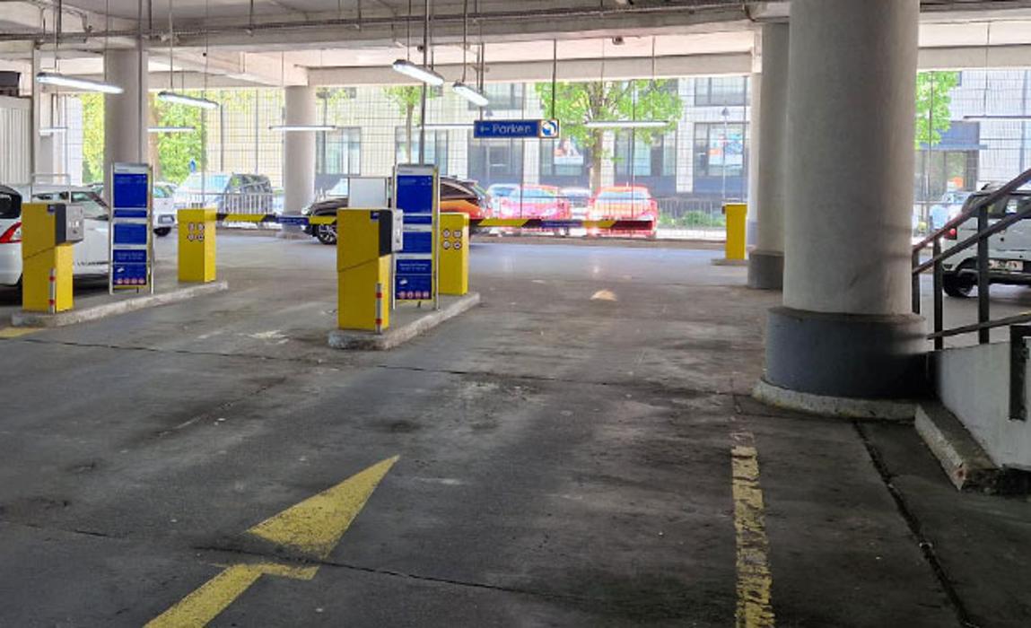 CONTIPARK Parkhaus Alter Markt, Steinweg in Wuppertal