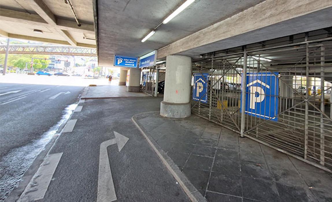 CONTIPARK Parkhaus Alter Markt, Steinweg in Wuppertal
