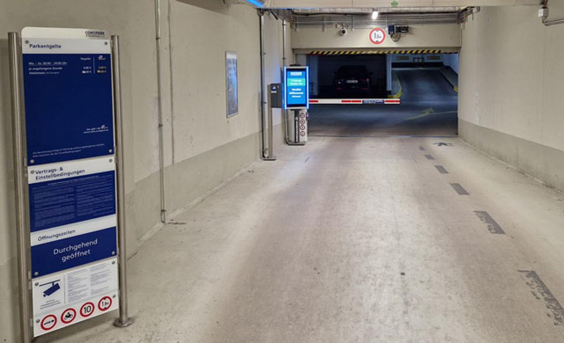 CONTIPARK Tiefgarage Radisson Blu, Congressplatz in Hamburg