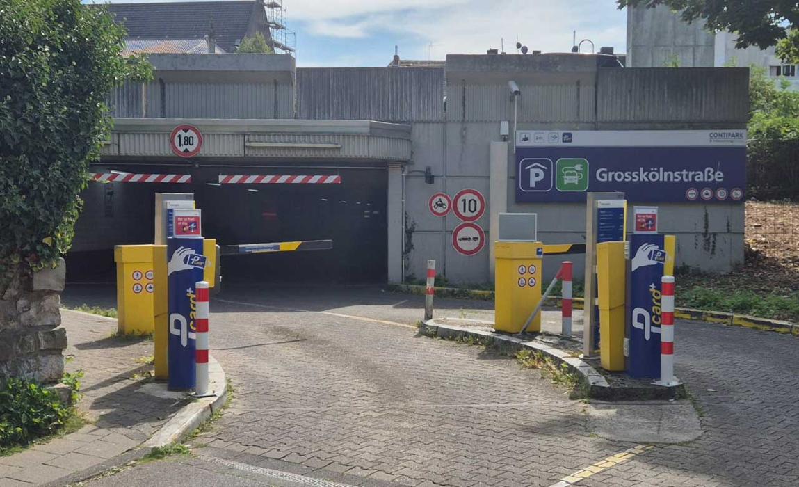 CONTIPARK Parkhaus Grosskölnstraße, Seilgraben in Aachen