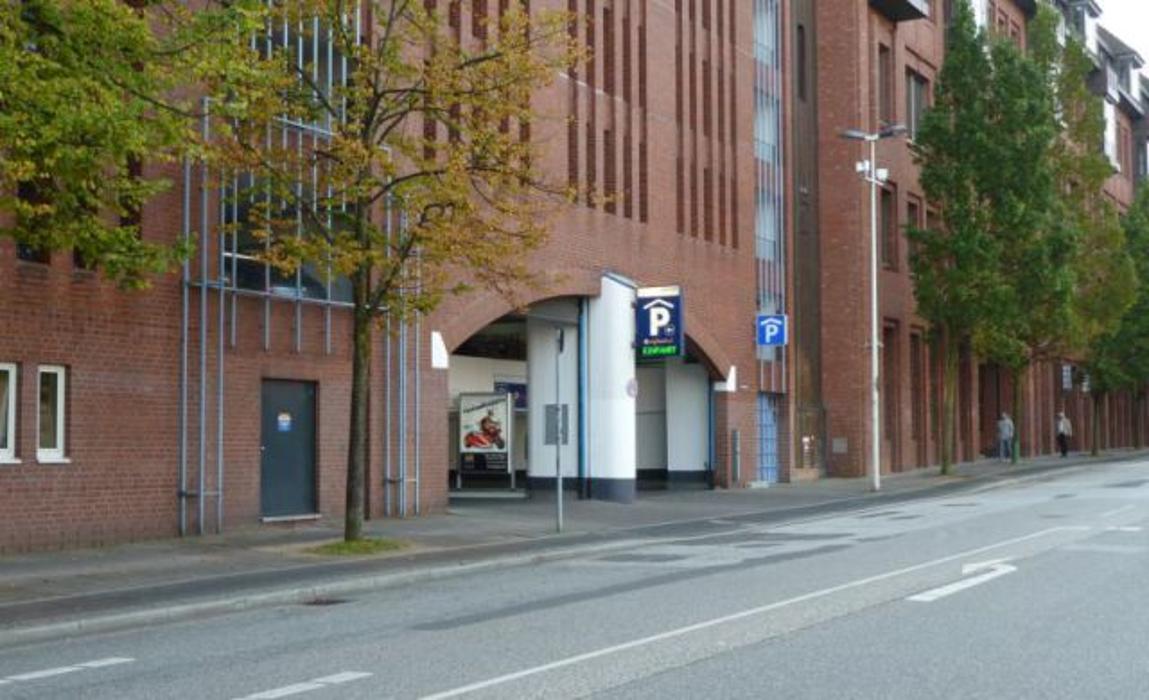 CONTIPARK Parkhaus Sophienhof, Hopfenstraße in Kiel
