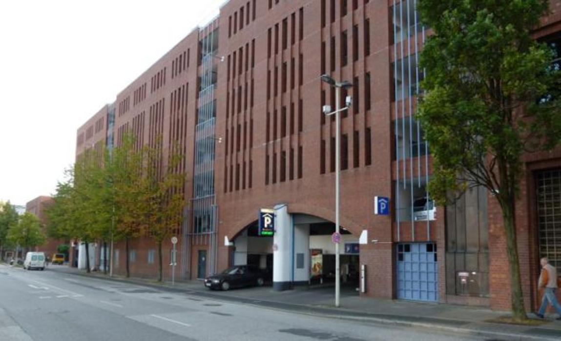 CONTIPARK Parkhaus Sophienhof, Hopfenstraße in Kiel