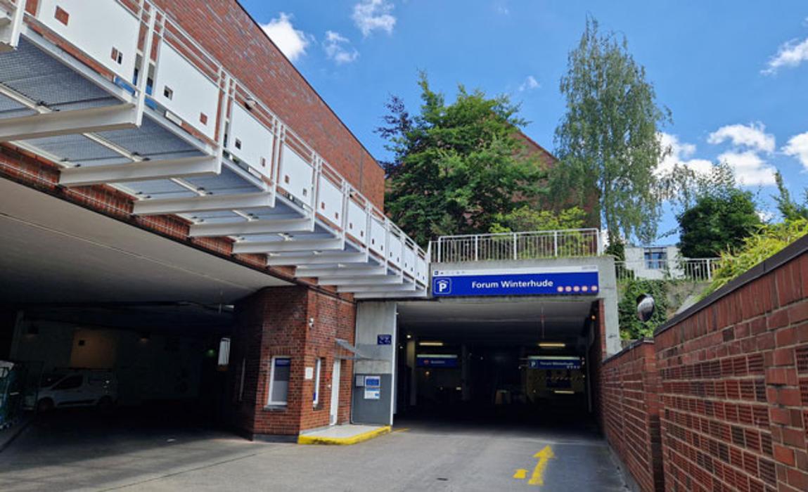 CONTIPARK Tiefgarage Forum Winterhude, Winterhuder Markt in Hamburg