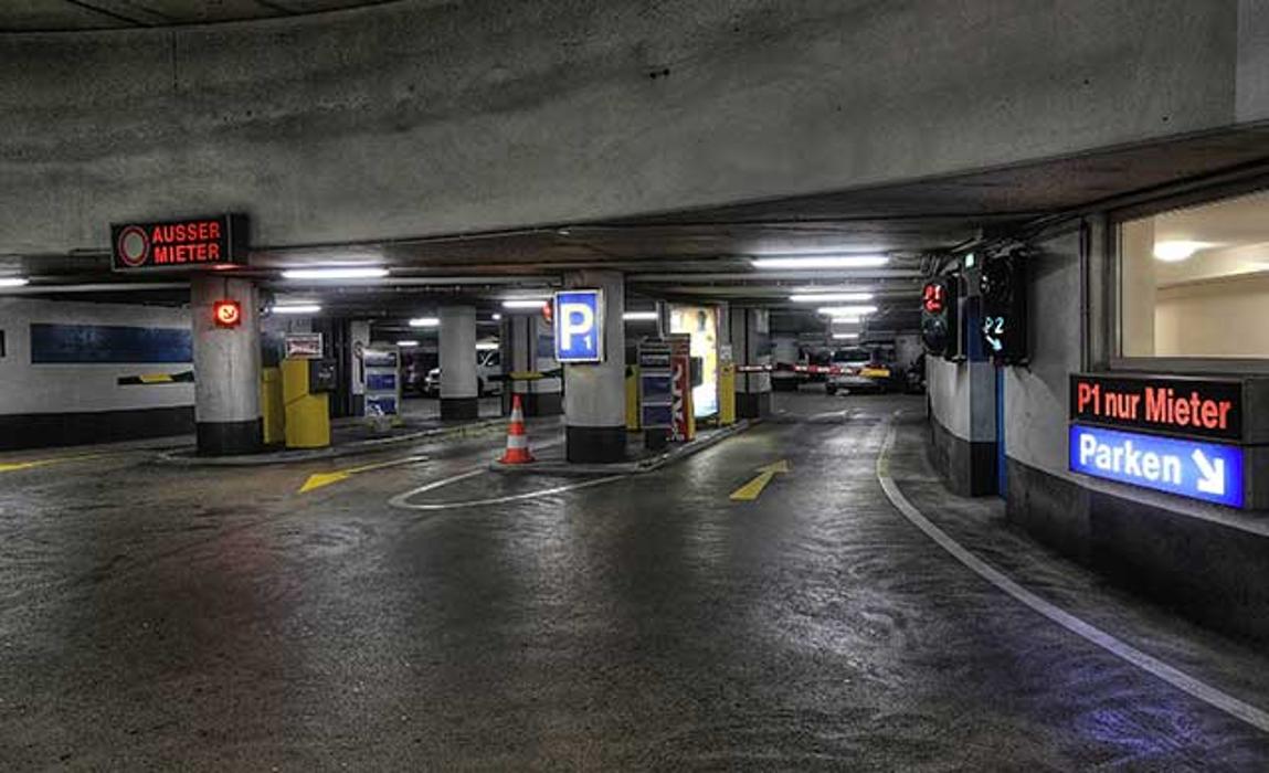 CONTIPARK Tiefgarage Altstadt Rheinufer, Rheinufertunnel in Düsseldorf