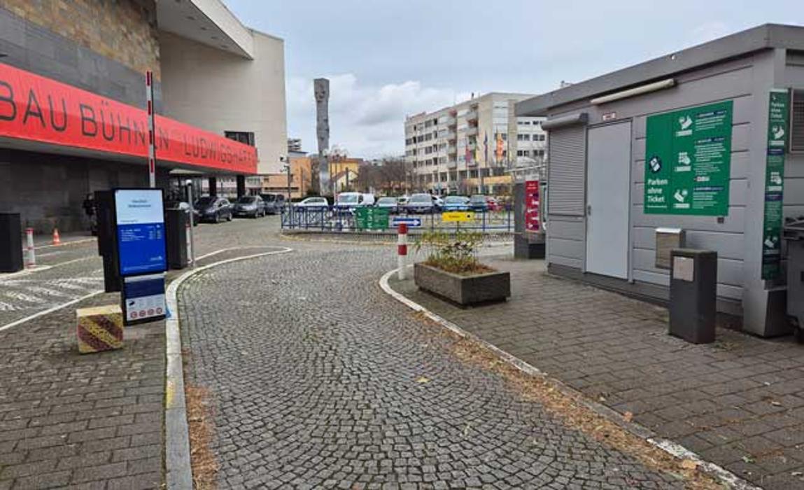 CONTIPARK Tiefgarage Pfalzbau, Wredestraße in Ludwigshafen am Rhein