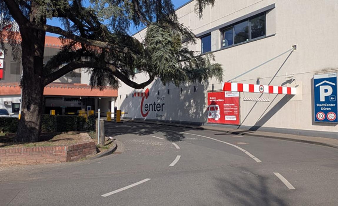 CONTIPARK Parkhaus StadtCenter, Kuhgasse in Düren