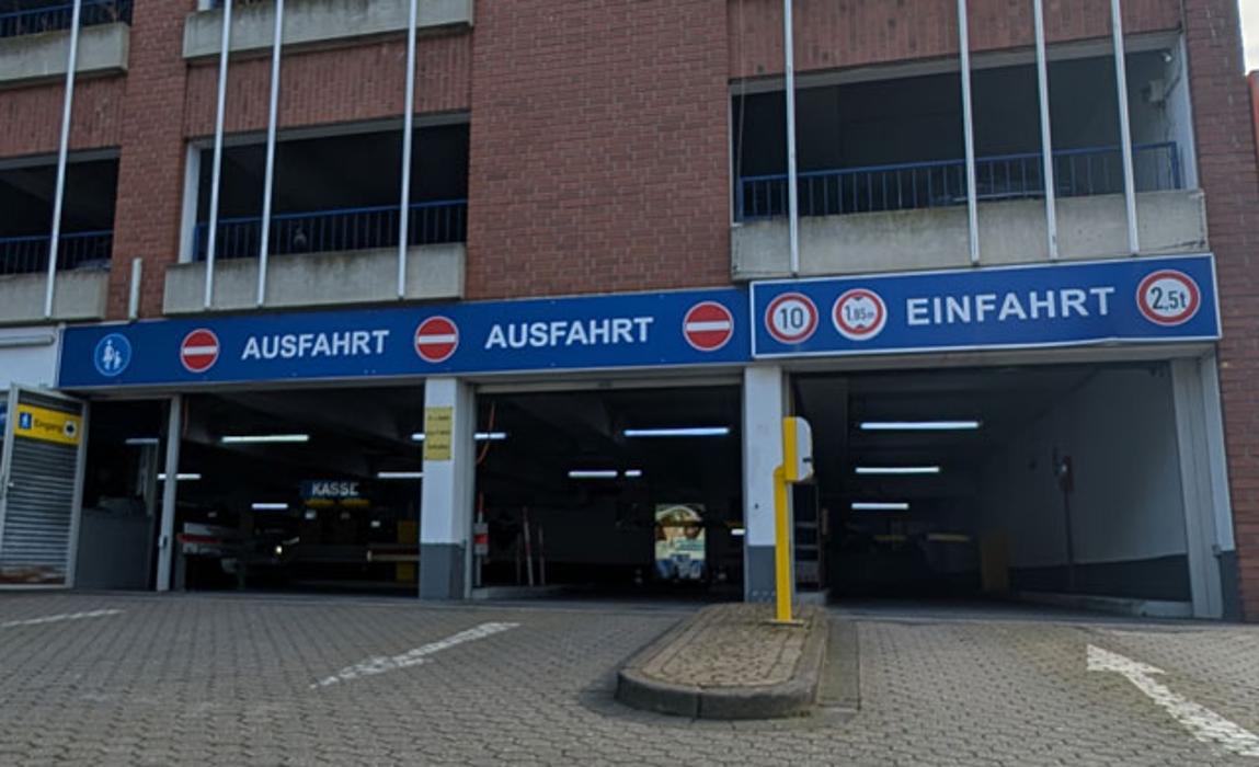 CONTIPARK Parkhaus Arnoldsweilerstraße, Arnoldsweilerstraße in Düren